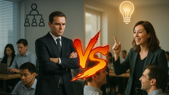 Manager vs. Leader in Software Development